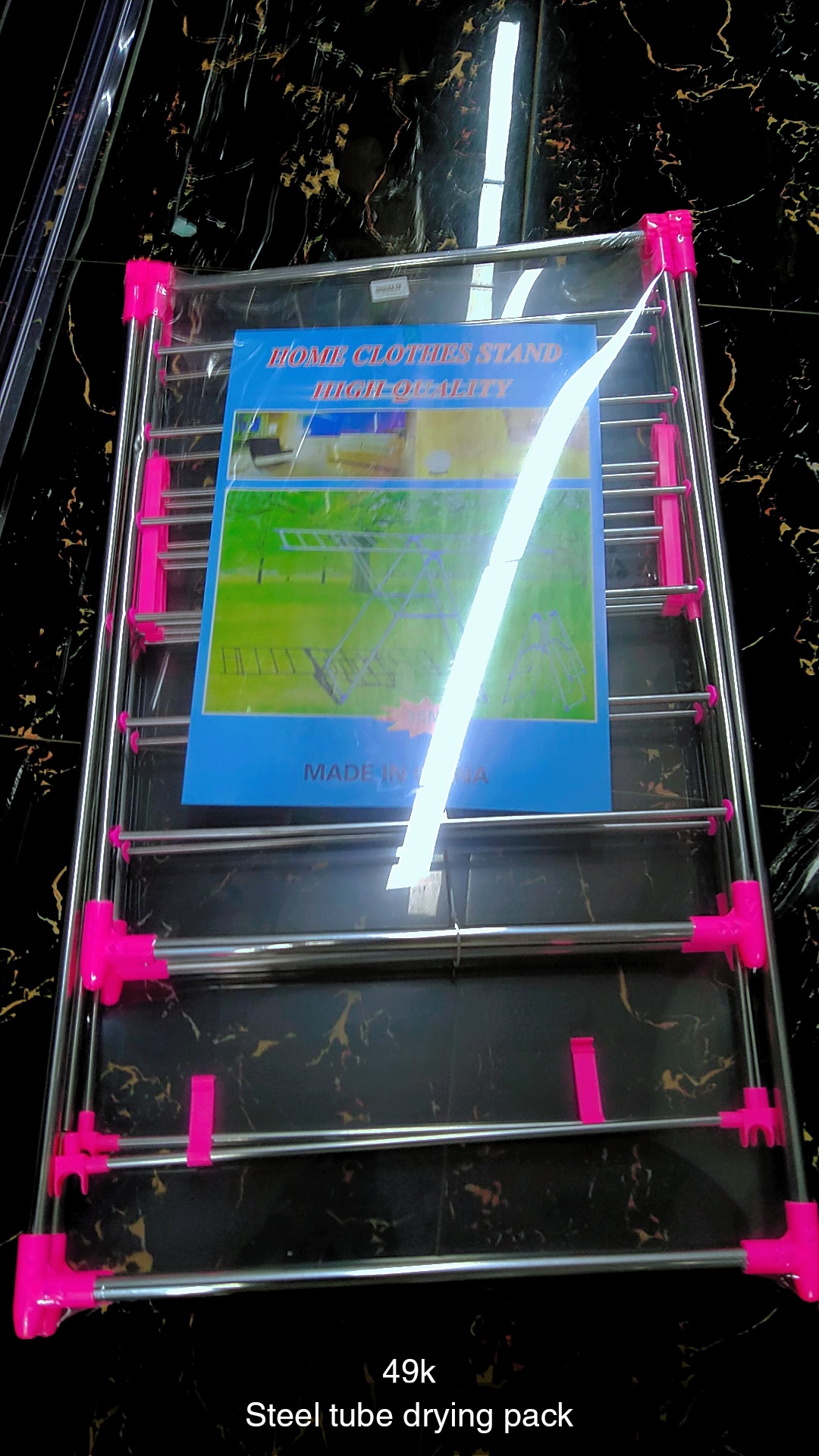 Steel tube drying pack