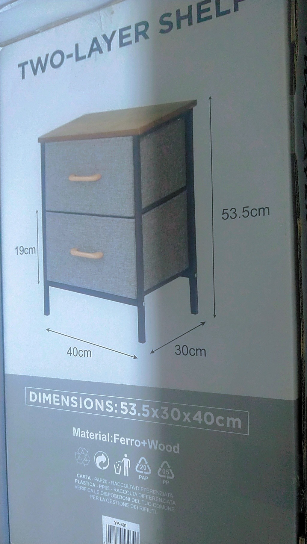 Two Layer shelf
